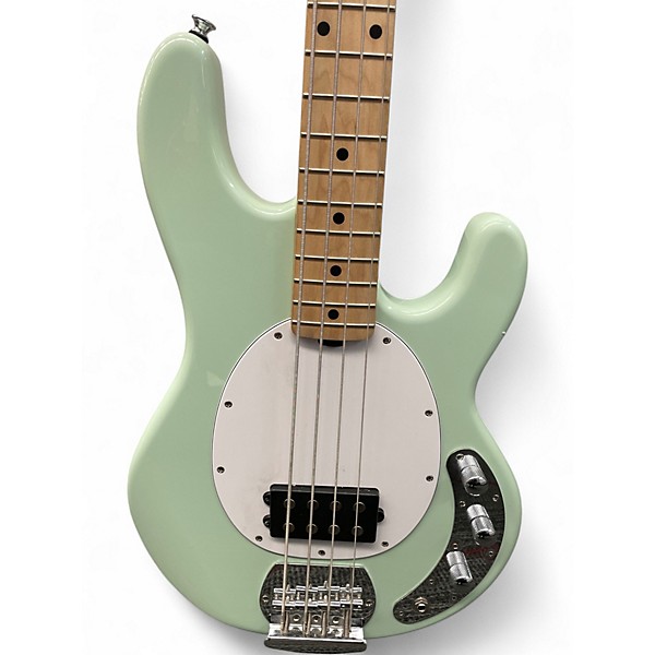 Used Sterling by Music Man Ray4 Seafoam Green Electric Bass Guitar