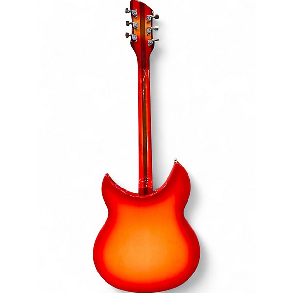 Used 2024 Rickenbacker 330 2 Color Sunburst Hollow Body Electric Guitar