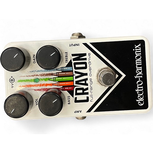 Used Electro-Harmonix Crayon Full Range Overdrive Effect Pedal