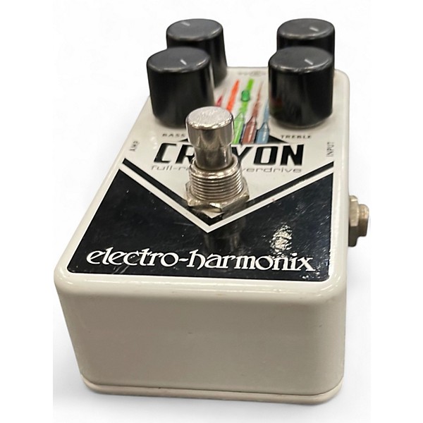 Used Electro-Harmonix Crayon Full Range Overdrive Effect Pedal
