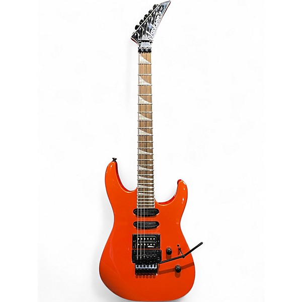 Used Jackson Soloist SL3X LAMBO ORANGE Solid Body Electric Guitar