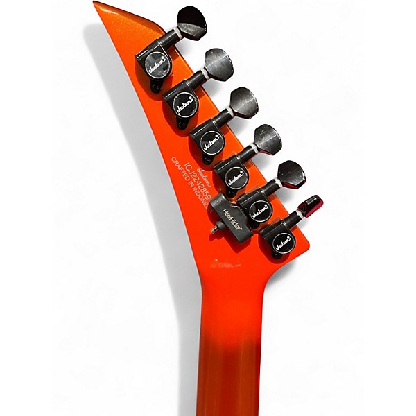 Used Jackson Soloist SL3X LAMBO ORANGE Solid Body Electric Guitar