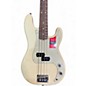 Used Fender American Professional Precision Bass Cream Electric Bass Guitar
