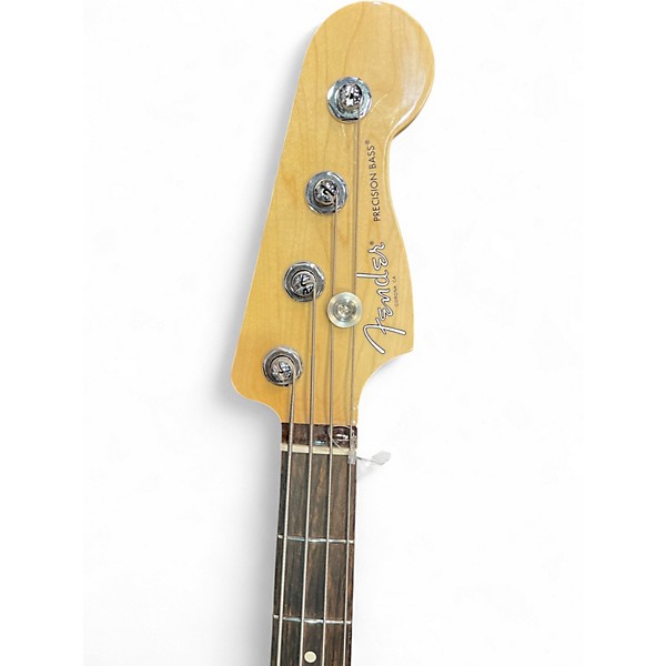 Used Fender American Professional Precision Bass Cream Electric Bass Guitar