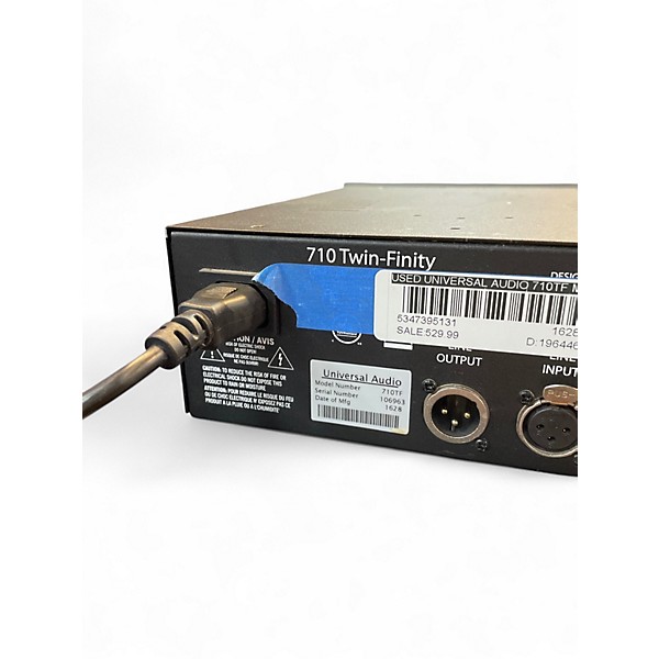 Used Universal Audio 710TF Microphone Preamp