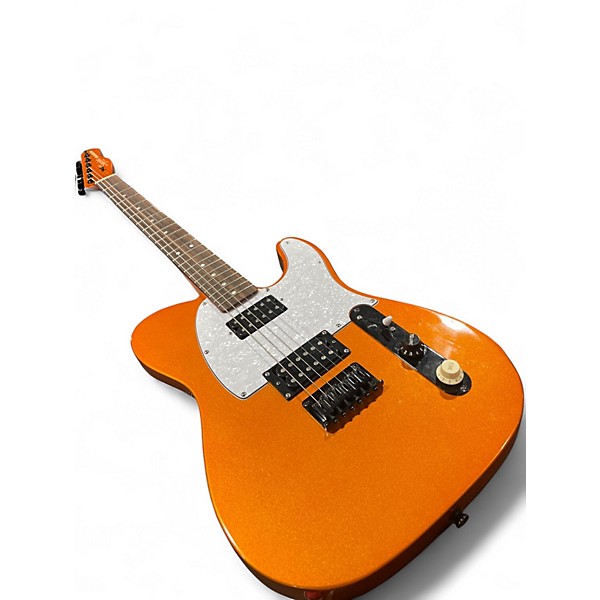 Used Squier Affinity Telecaster Special Metallic Orange Solid Body Electric Guitar