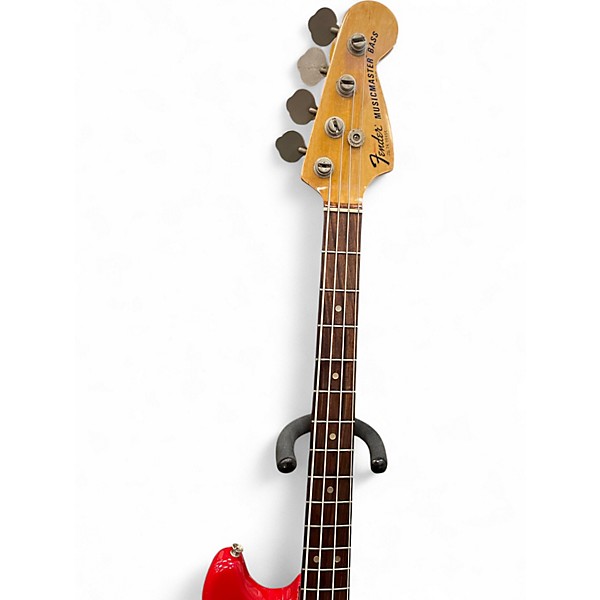Vintage 1976 Fender MUSICMASTER BASS Dakota Red Electric Bass Guitar