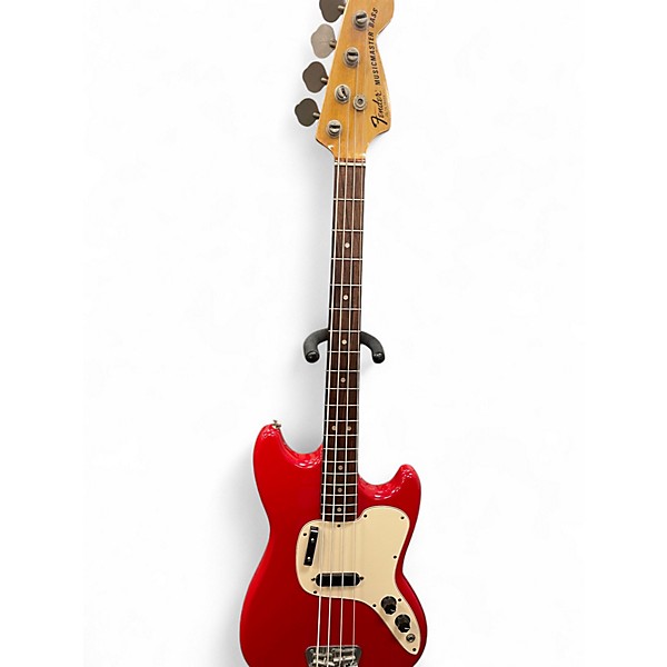 Vintage 1976 Fender MUSICMASTER BASS Dakota Red Electric Bass Guitar