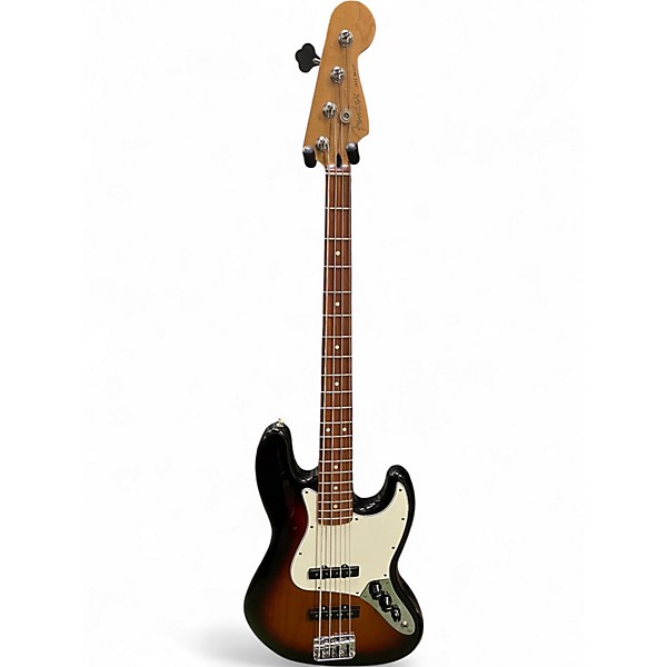 Used Fender Player Jazz Bass Tobacco Electric Bass Guitar