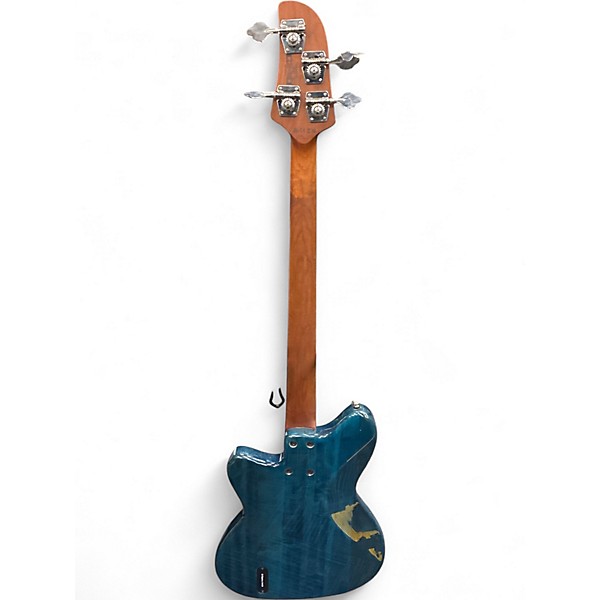 Used Ibanez TMB400TA Ocean Blue Burst Electric Bass Guitar