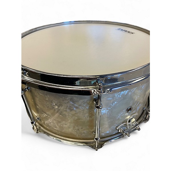 Used C&C Drum Company 14X6.5 MAPLE SNARE PEARL Drum