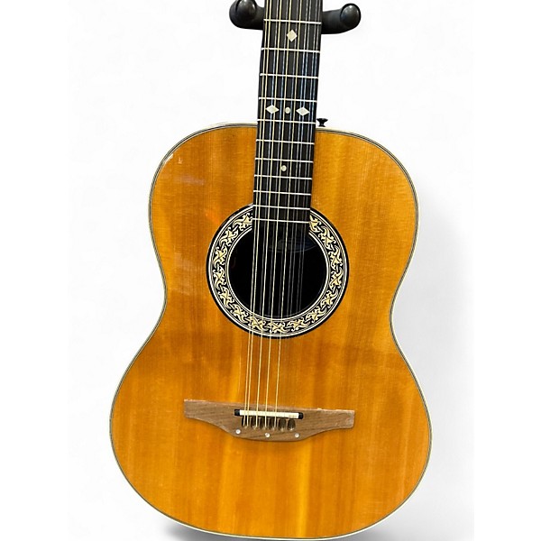 Used Ovation 1615 PACEMAKER Natural 12 String Acoustic Electric Guitar