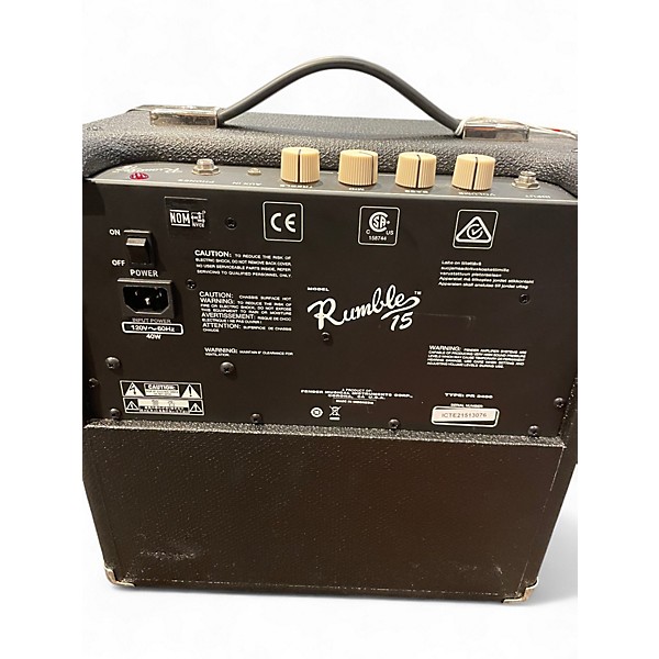 Used Fender Rumble 15 15W 1X8 Bass Combo Amp