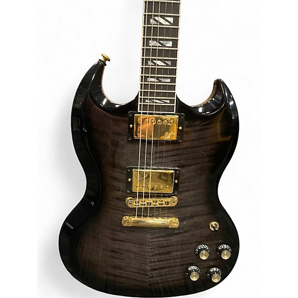 Used Gibson SG Supreme Trans Gray Solid Body Electric Guitar