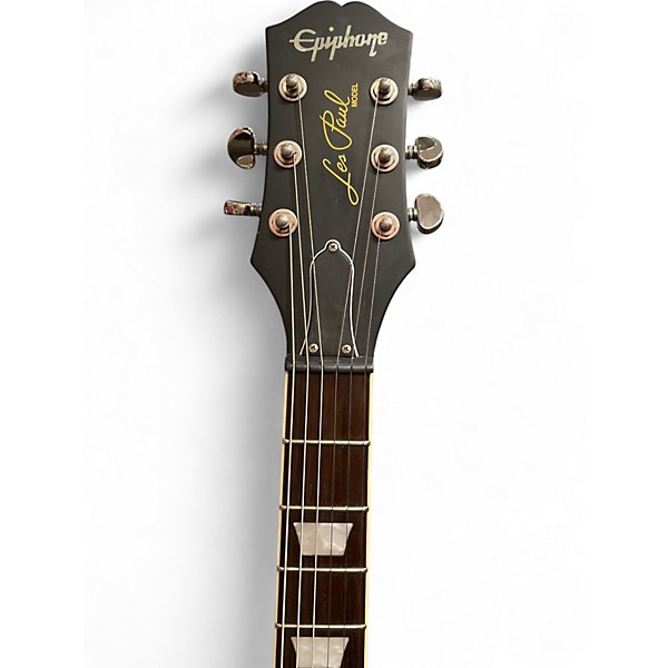 Used Epiphone LES PAUL MODERN PRO Ebony Solid Body Electric Guitar