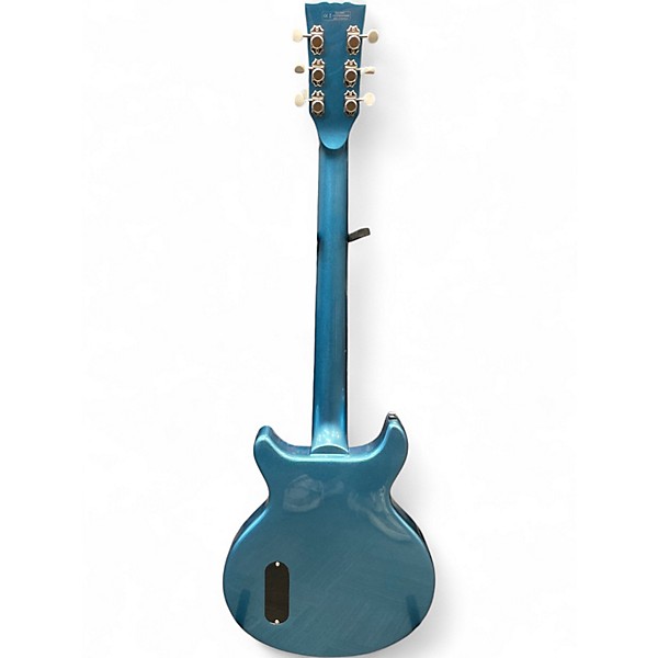 Used Harley Benton dc junior double cut Pelham Blue Solid Body Electric Guitar