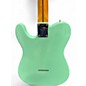 Used 2020 Fender American  60s Thinline Telecaster Surf Green Hollow Body Electric Guitar