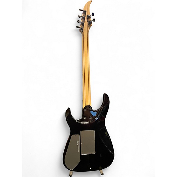 Used 2024 Caparison Guitars Dellinger II Prominence EF Trans Spectrum Black Solid Body Electric Guitar