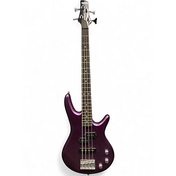 Used Ibanez GIO MIKRO Purple Electric Bass Guitar