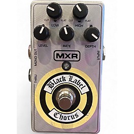 Used MXR ZW38 Black Label Chorus Effect Pedal