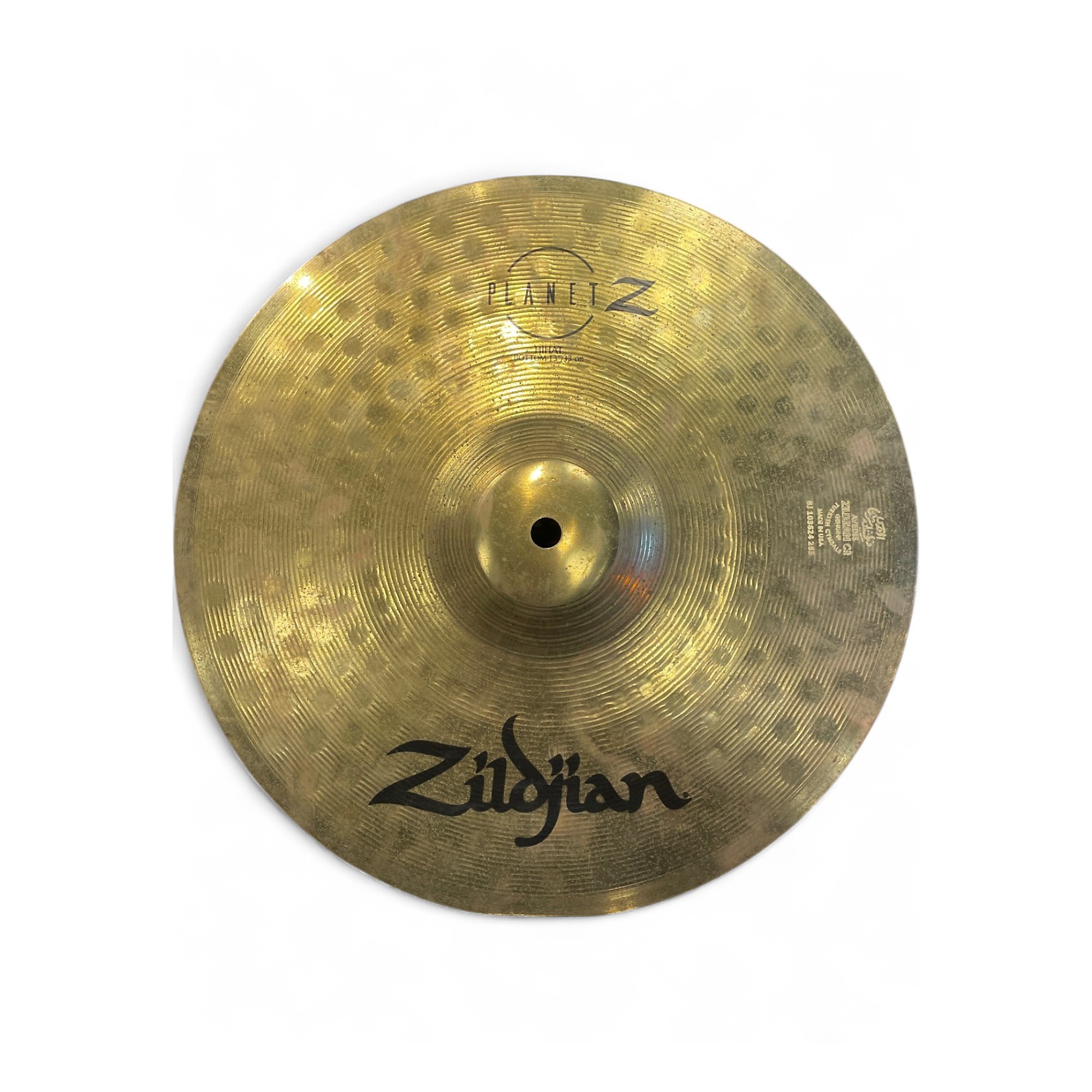 Used Zildjian 13in Planet Z Hi Hat Bottom Cymbal 31 | Guitar Center