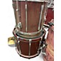 Vintage 1985 Pearl 4 Piece MX Series Red Sparkle Drum Kit