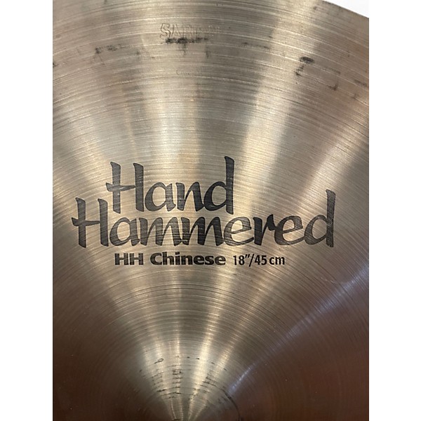 Used SABIAN 18in HH Chinese Brilliant Cymbal