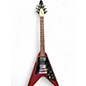 Used 2006 Gibson Flying V FADWD Burgundy Solid Body Electric Guitar thumbnail