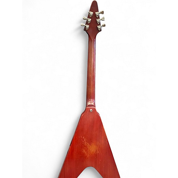 Used 2006 Gibson Flying V FADWD Burgundy Solid Body Electric Guitar