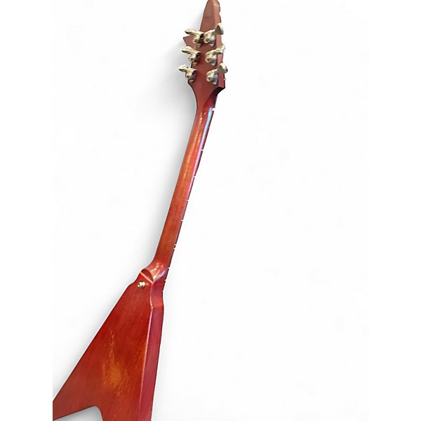 Used 2006 Gibson Flying V FADWD Burgundy Solid Body Electric Guitar