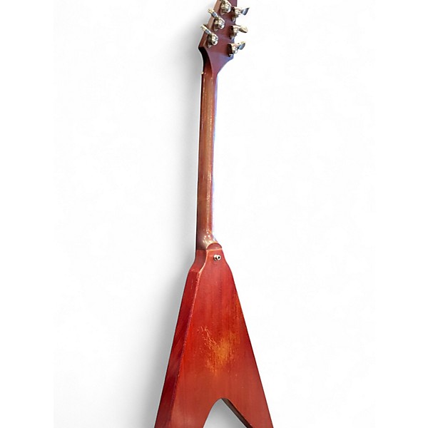 Used 2006 Gibson Flying V FADWD Burgundy Solid Body Electric Guitar