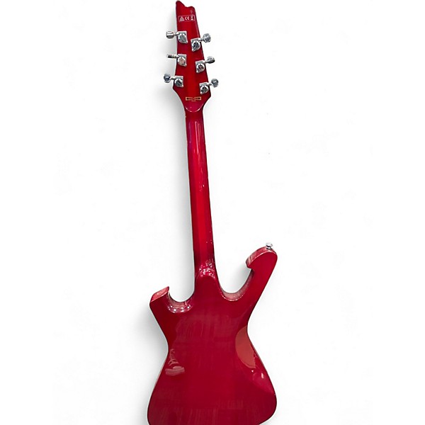 Used Ibanez FRM100 Paul Gilbert Signature Fireman Trans Red Solid Body Electric Guitar