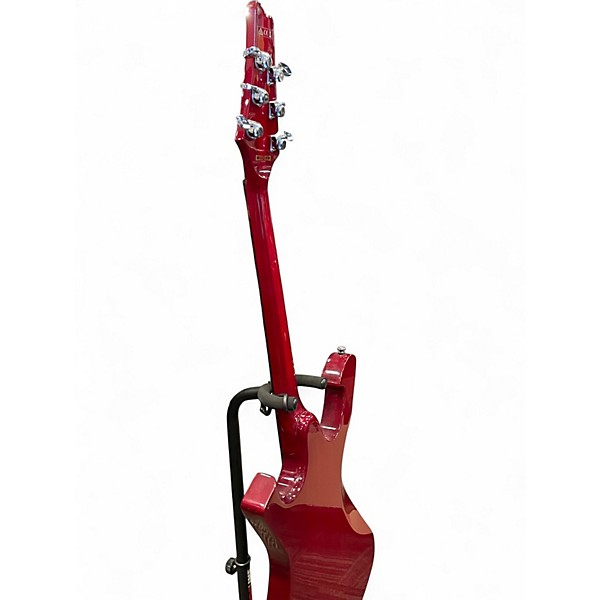 Used Ibanez FRM100 Paul Gilbert Signature Fireman Trans Red Solid Body Electric Guitar