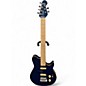 Used Sterling by Music Man S.U.B. Axis Flame Maple Top Blue Solid Body Electric Guitar thumbnail