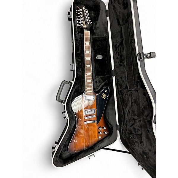 Used Gibson Modified Firebird Tobacco Sunburst Solid Body Electric Guitar