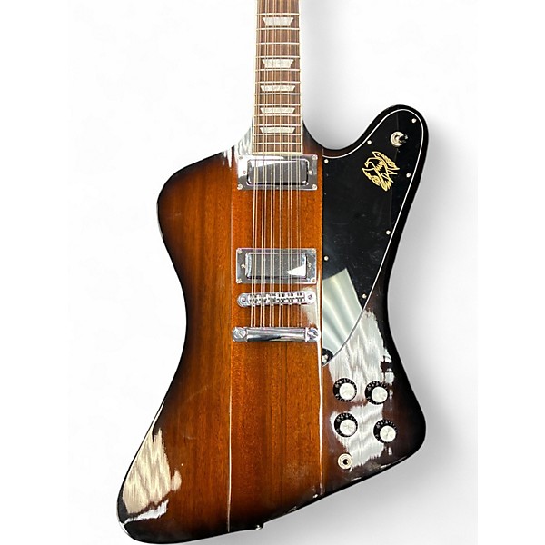 Used Gibson Modified Firebird Tobacco Sunburst Solid Body Electric Guitar