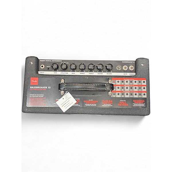Used Fender Bassbreaker 15W Tube Guitar Amp Head