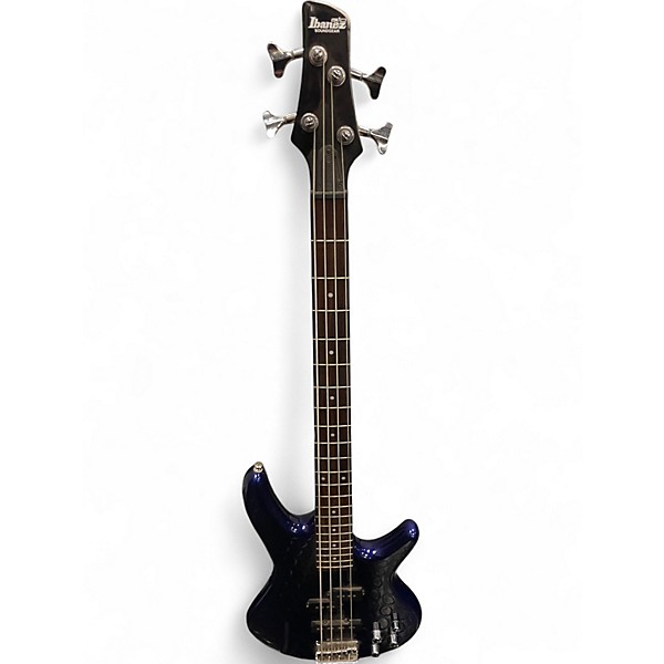 Used Ibanez GSR200 Jewel Blue Electric Bass Guitar