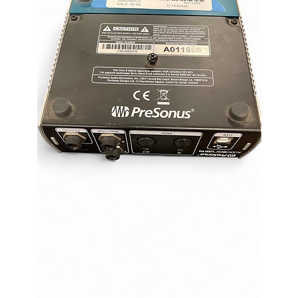 Used PreSonus Audiobox USB Audio Interface