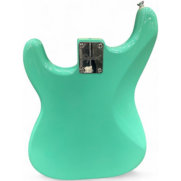 Used Squier Bullet Stratocaster Green Solid Body Electric Guitar