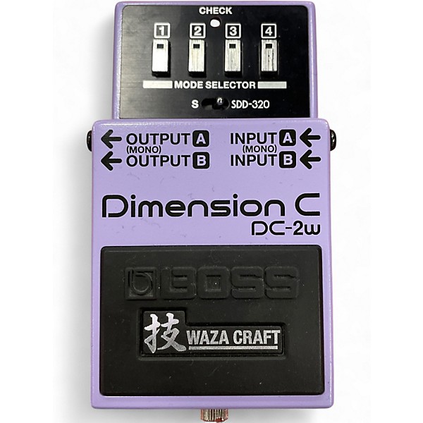 Used BOSS Dimension C DC-2W Effect Pedal
