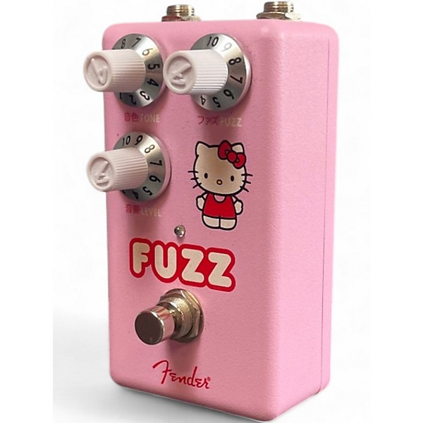Used Fender Hello Kitty Fuzz Effect Pedal