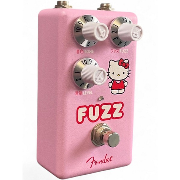 Used Fender Hello Kitty Fuzz Effect Pedal