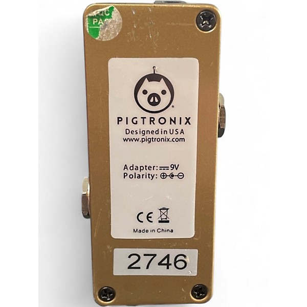 Used Pigtronix Philosophers Tone Germanium Gold Micro Effect Pedal