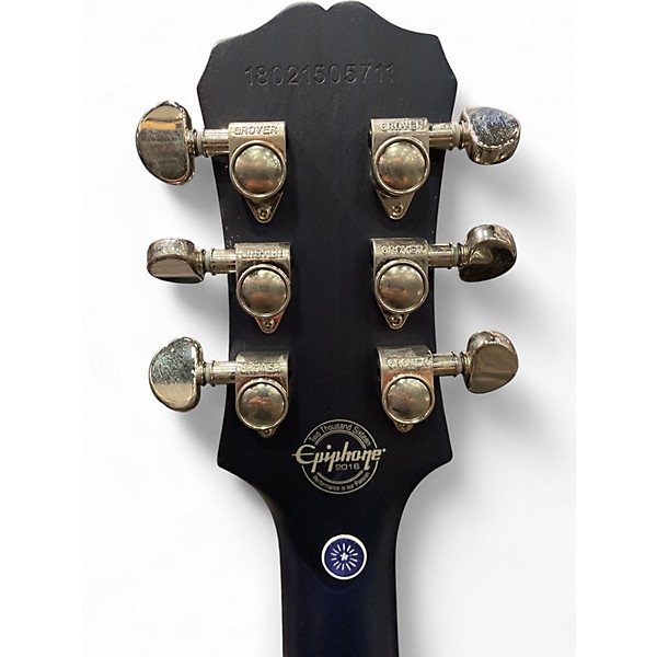 Used Epiphone Les Paul Traditional PRO II Ocean Turquoise Solid Body Electric Guitar