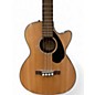 Used Fender CB 60 SCE Natural Acoustic Bass Guitar