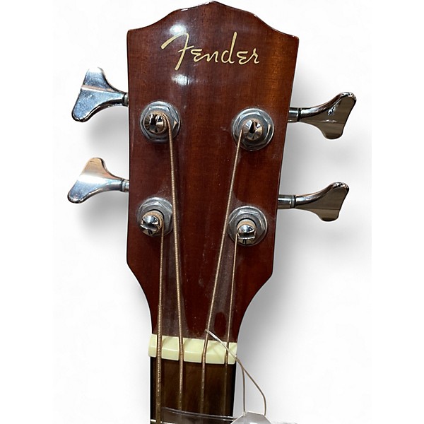 Used Fender CB 60 SCE Natural Acoustic Bass Guitar