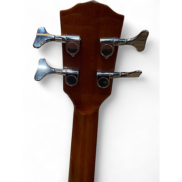 Used Fender CB 60 SCE Natural Acoustic Bass Guitar