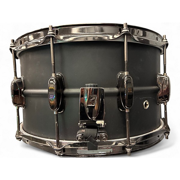 Used TAMA 14X8 SLP SNARE DRUM Black STEEL Drum