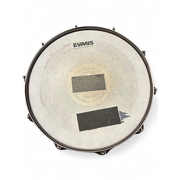 Used TAMA 14X8 SLP SNARE DRUM Black STEEL Drum